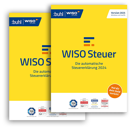 WISO Steuer 2025 Steuersoftware Vergleich